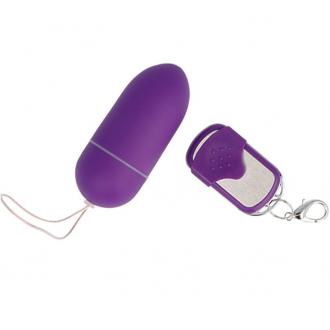 Glossy Remote I Vibrating Egg 10 Speed Purple