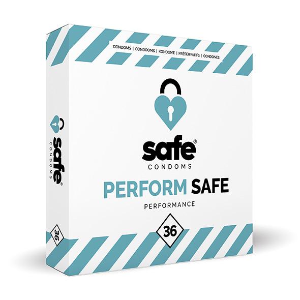 Safe - Condoms Orgasm Delaying Performance 36 Pcs