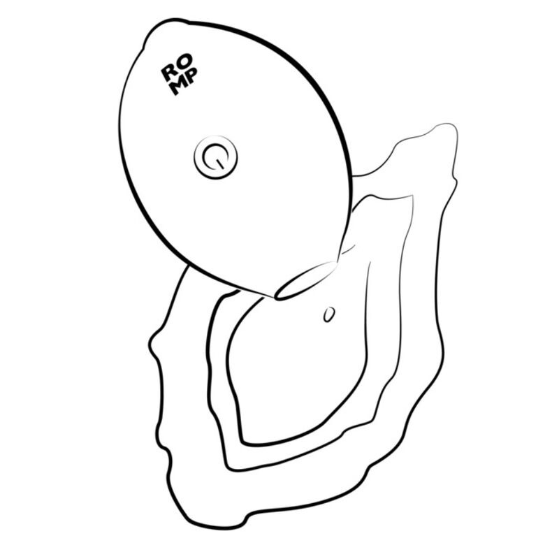 Romp - lemon crush pleasure air clitoral stimulator yellow 8
