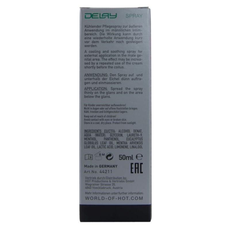 Hot - delay spray 50 ml 3