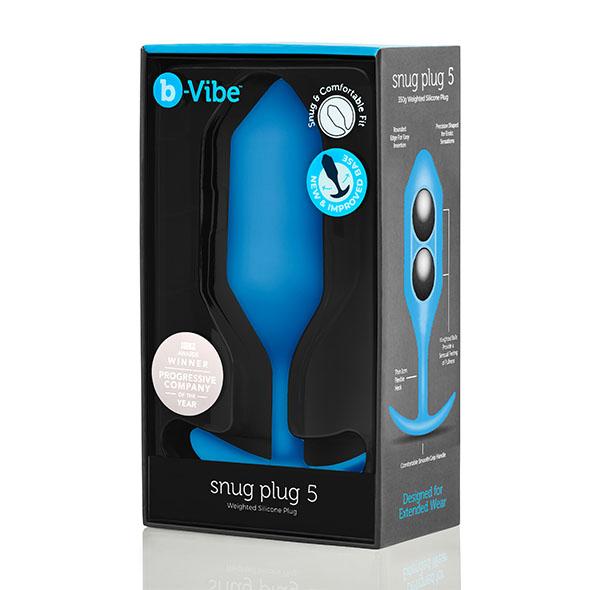 B-Vibe - Snug Plug 5 Blue 7