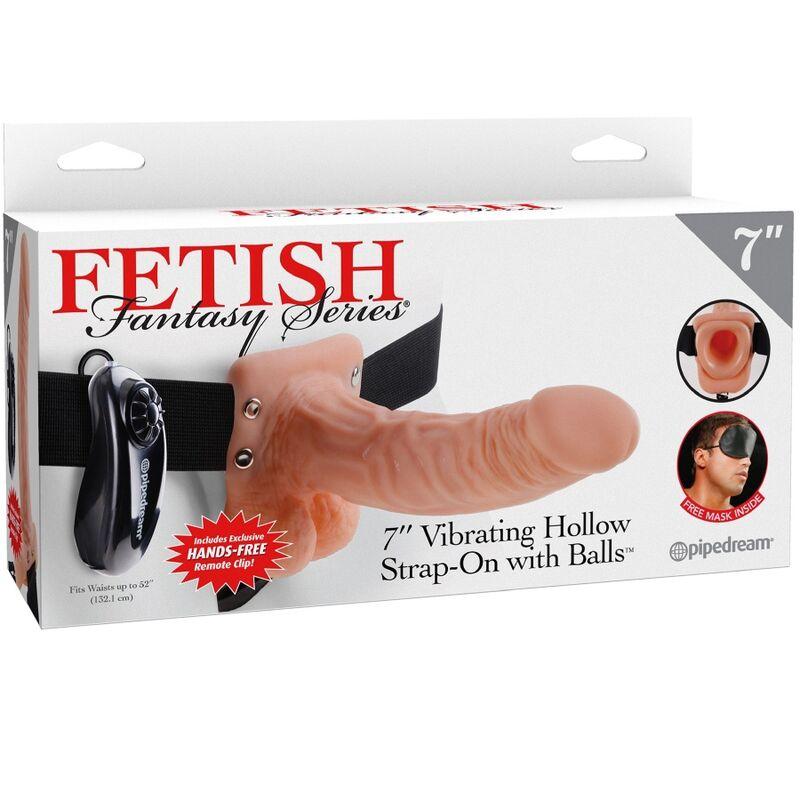 Fetish Fantasy Series - Adjustable Harness Remote Control Realistic Penis With Testicles 1