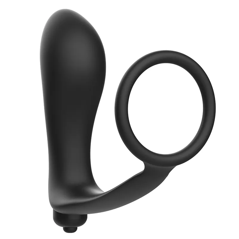 Addicted Toys Anal Massager And Cock Ring With Vibrator - Análny Kolík S Krúžkom 1