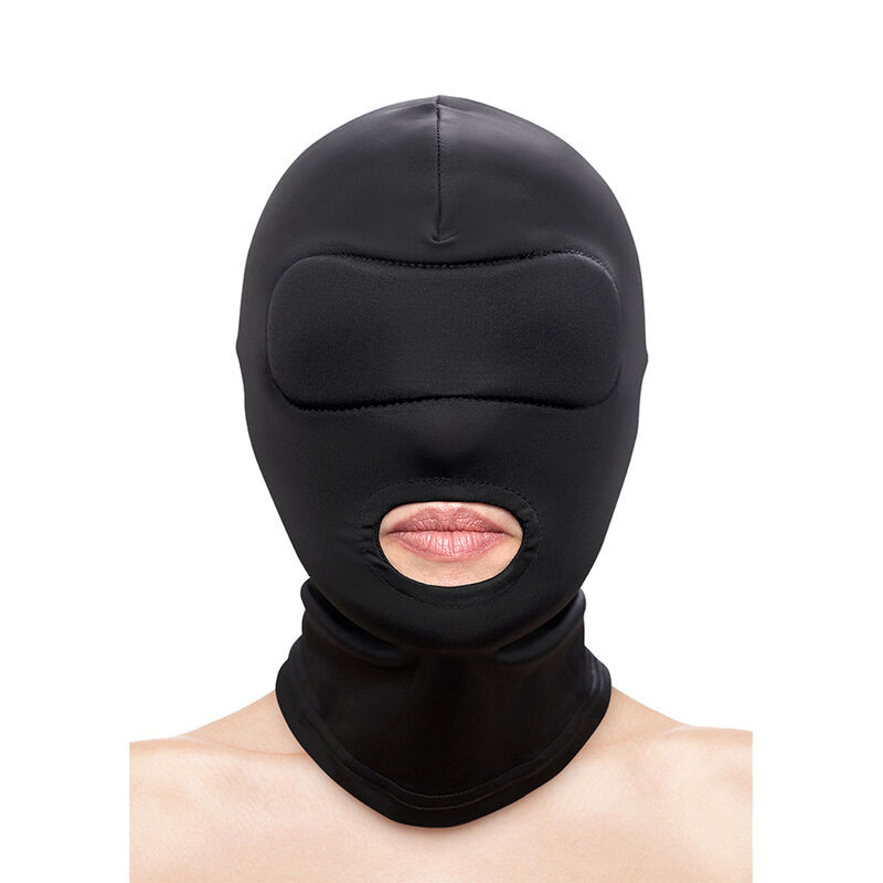 Ns novelties - fetish & fashion mouth hood nylon black