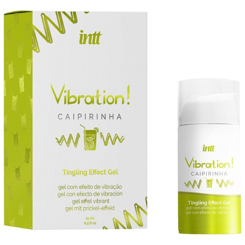 Intt - Powerful Intimate Stimulant Caipirinha Liquid Vibrator Gel 15 Ml 1