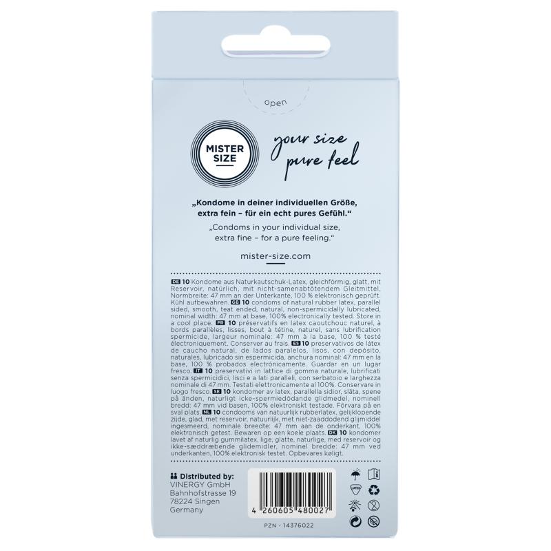 Mister.Size - 47 Mm Condoms 10 Pcs 3