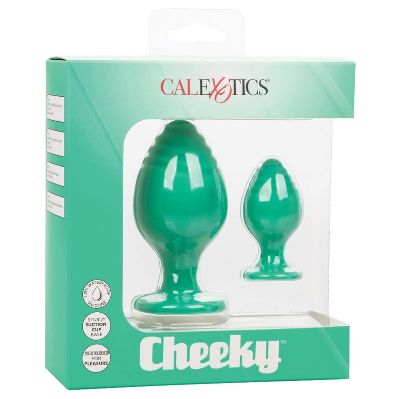 Calexotics - cheeky buttplug green 9