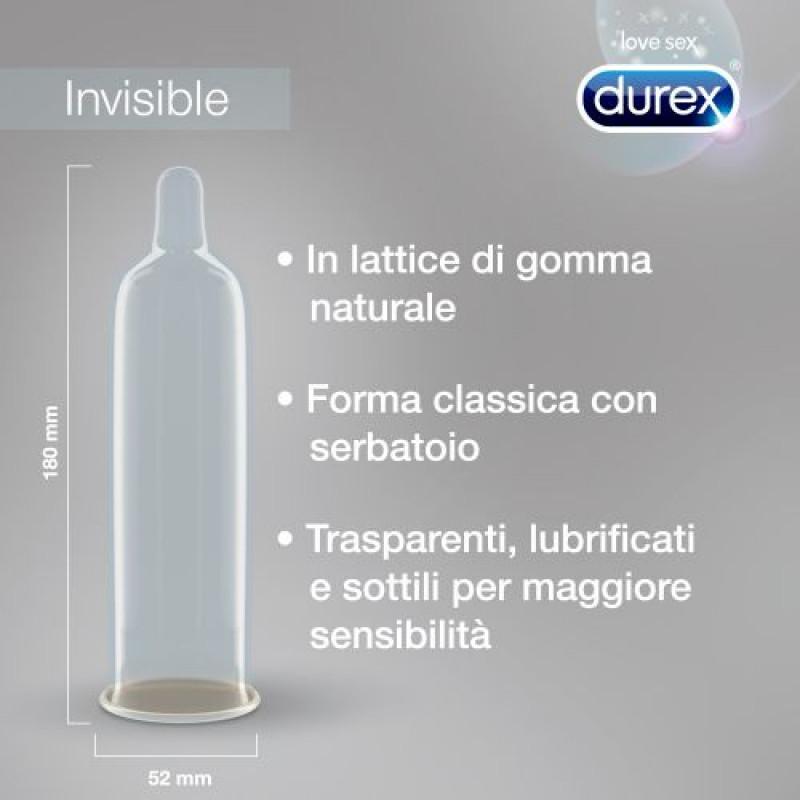 Durex Invisible Ultra Soft 6 Kusov - Kondómy