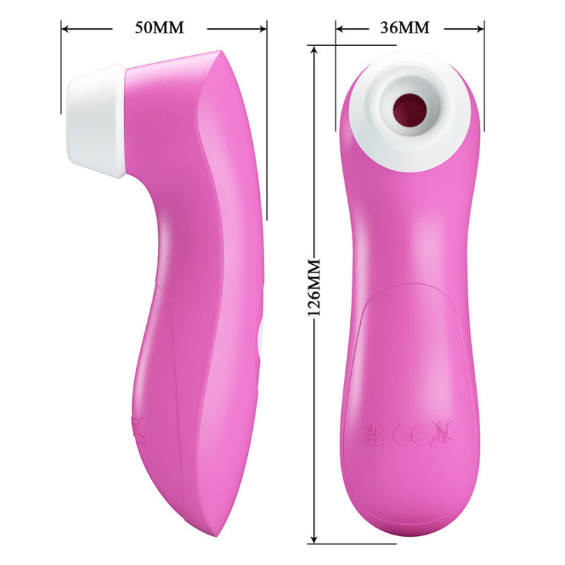 Romance - clitoral suction device with pink pulsation technology 9