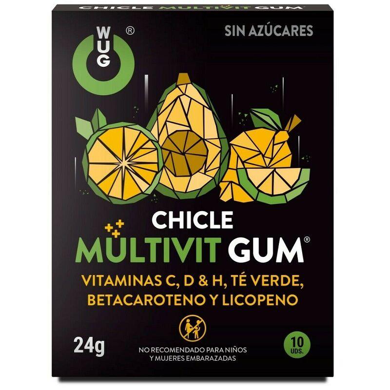 Wug Gum Multivit Gum 10units - Žuvačky