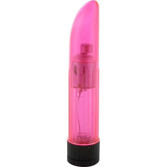 Seven creations - crystal clear vibrator lady pink 1