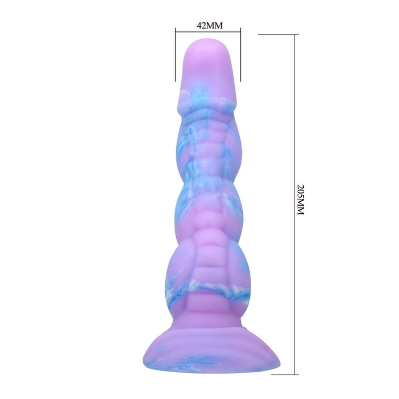 Power monsters - alien fantasy silicone dildo 20.5 cm Ø 4.8 cm 6