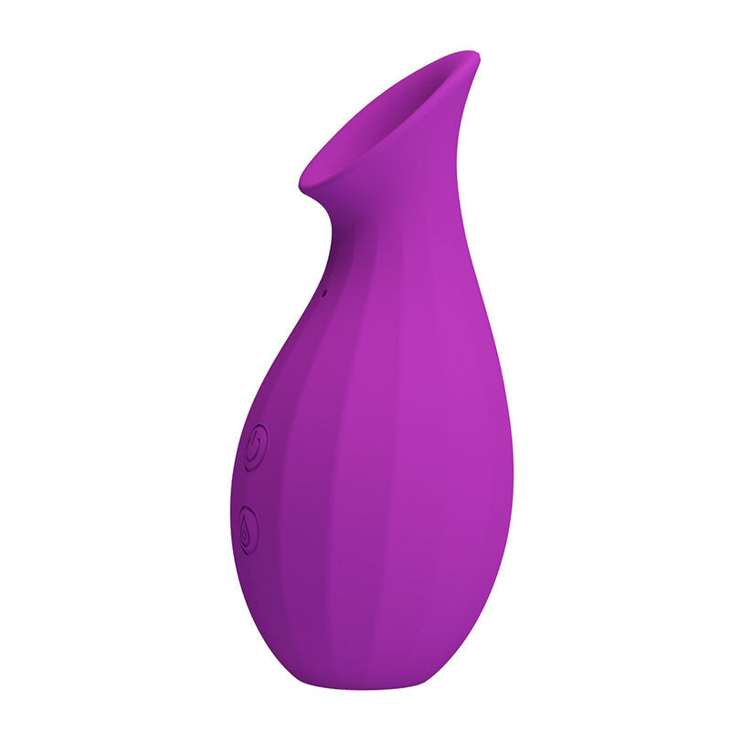 Pretty love - magic bottle rechargeable clitoral suction stimulator purple 4