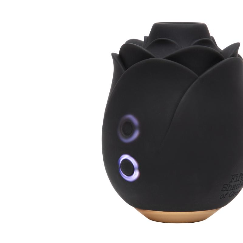 Fifty Shades Of Grey Suction Rose Black - Stimulátor Klitorisu 6