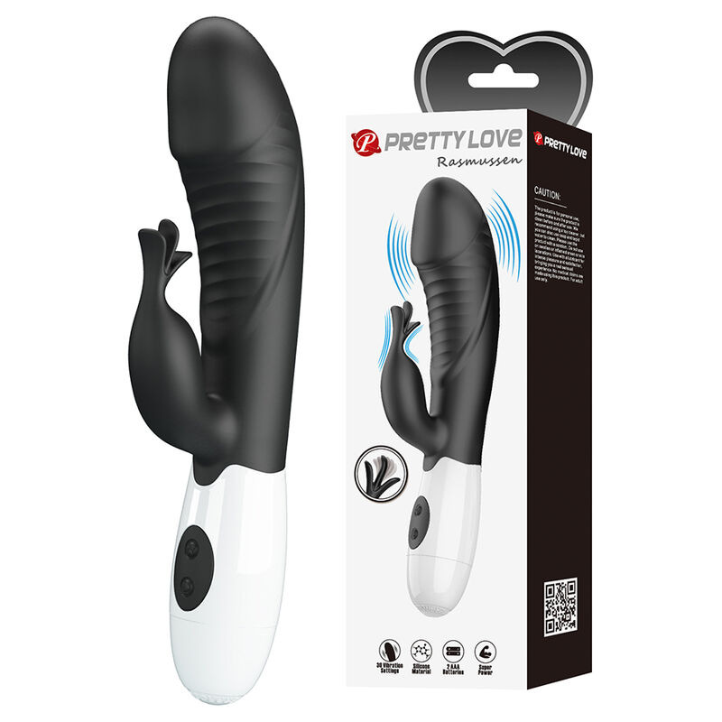 Pretty love - rasmussen 30 function rabbit vibrator black 10