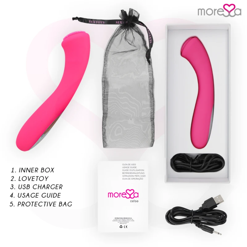 Amoressa Celso Premium Silicone Rechargeable 5