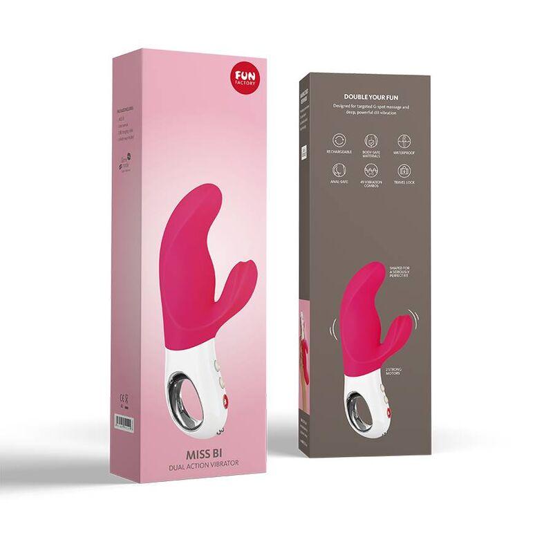 Fun Factory - Miss Bi Dual Vibrator Pink White 3