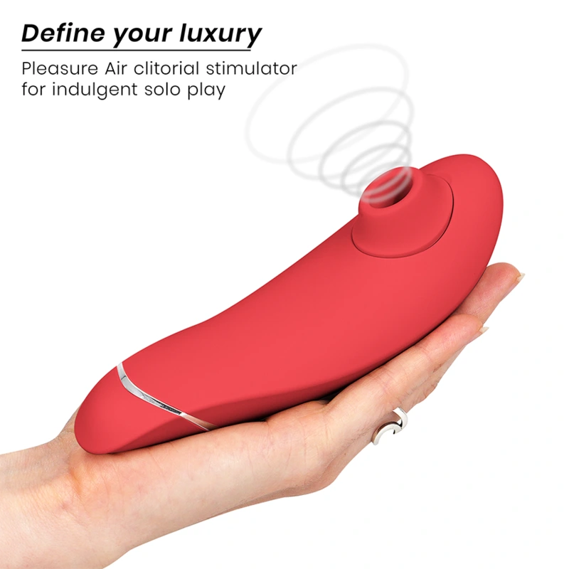Womanizer - premium 2 clitoral stimulator raspberry 2
