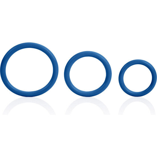 Calexotics - tri-rings blue 1