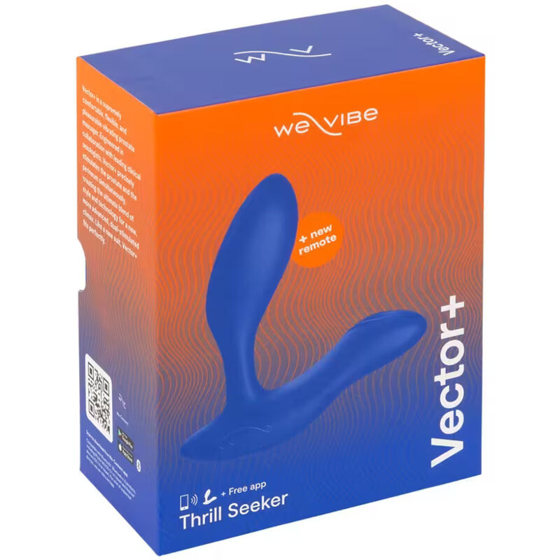 We-vibe - vector+ dual-stimulation prostate massager royal blue 16