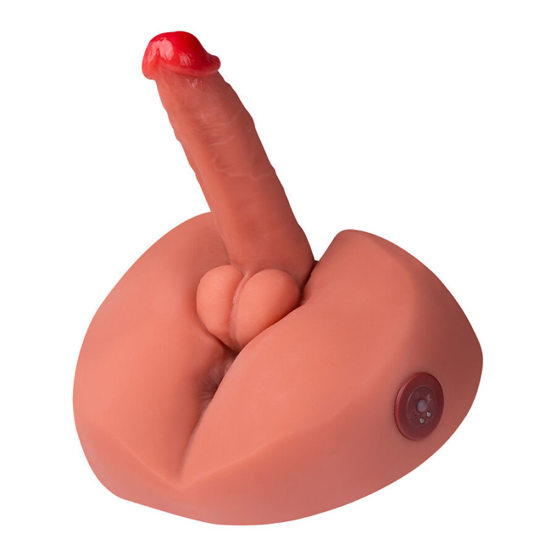Xise - honey realistic dildo masturbator with vibration 25 cm 4