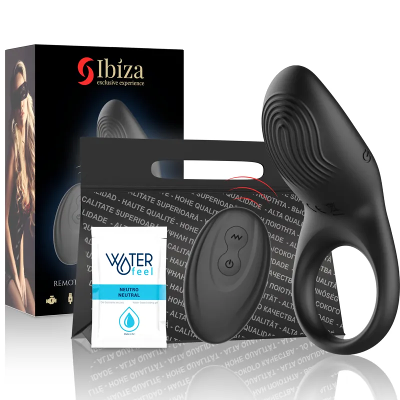 Ibiza Remote Control Ring Vibrator