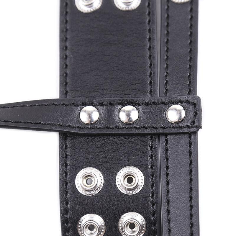 Ohmama Fetish Cock Cage With Ball Divide Strap 11
