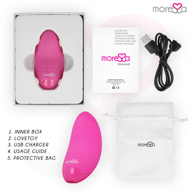 Moressa - blossom pink vibrator 5