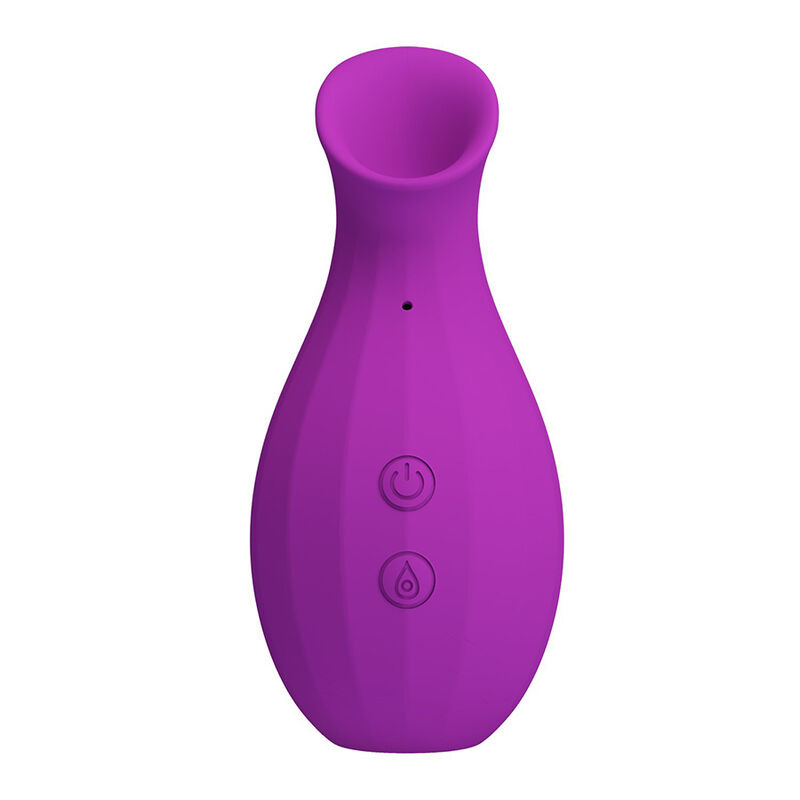 Pretty love - magic bottle rechargeable clitoral suction stimulator purple 3