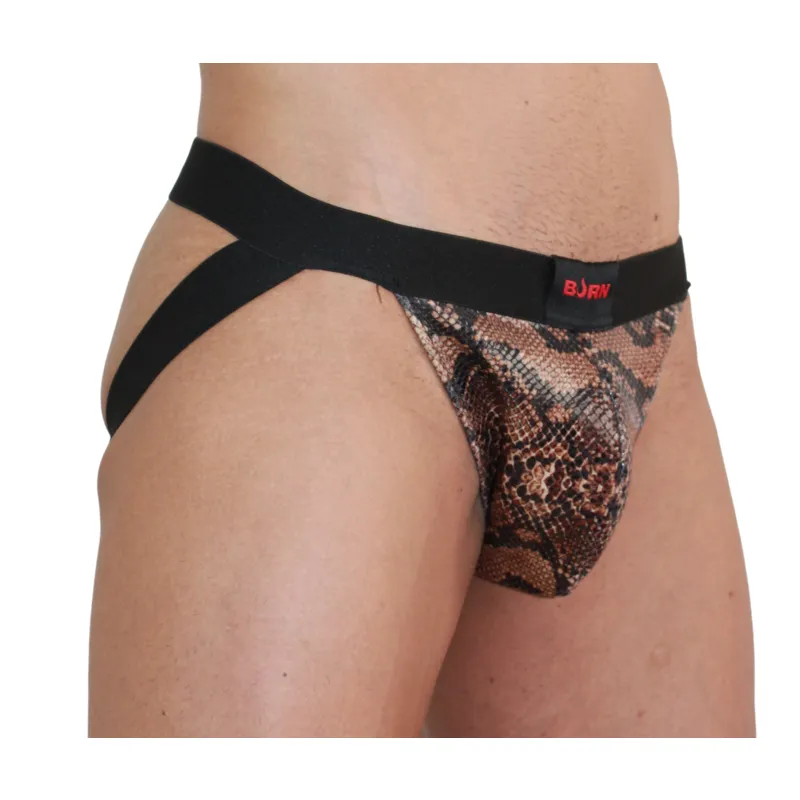 Burn - 002 Jock Snake Black S