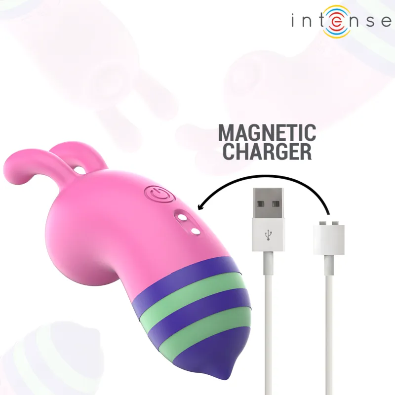 Intense - willy stimulator bee pink/green 5