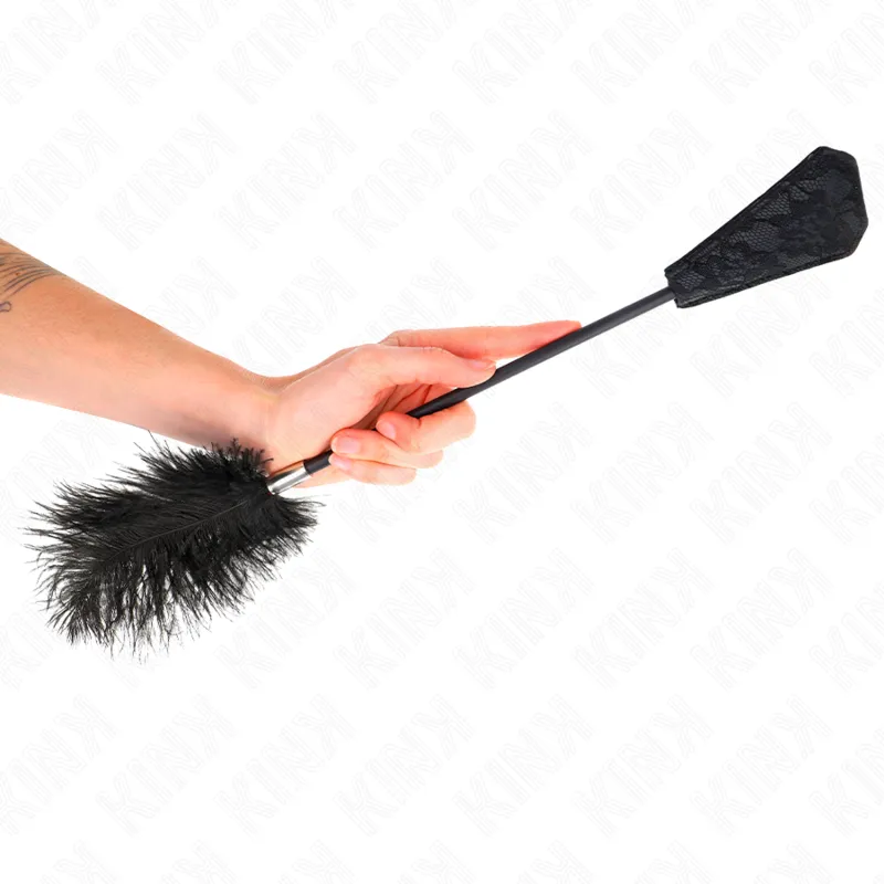 Kink - Ostrich Feathers For Tickle With Lace Pallet 56 Cm