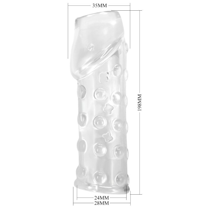 Pretty love - tight and volumizing penis sleeve transparent 6