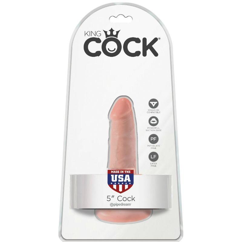 King Cock - Cock With Balls 14 Cm - Flesh 3