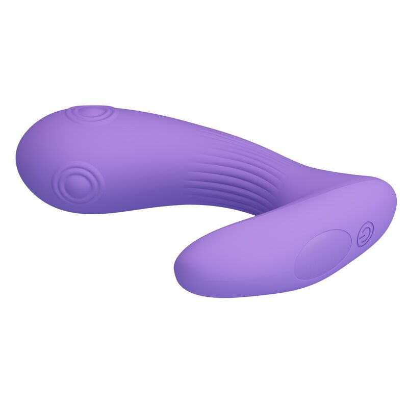 Pretty love - andromeda rechargeable dual stimulation vibrator purple 5