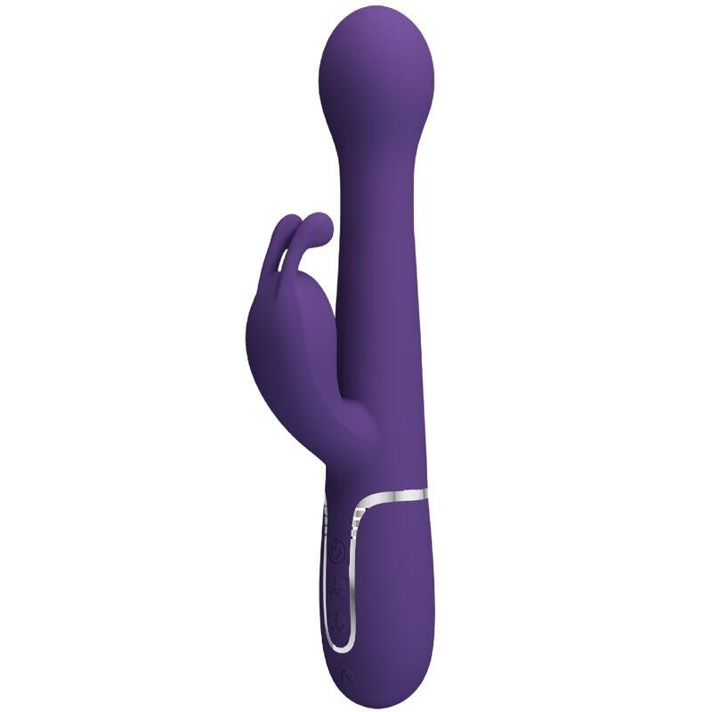 Pretty Love - Dejon Rabbit Vibrator 3 In 1 Multifunction Purple 1
