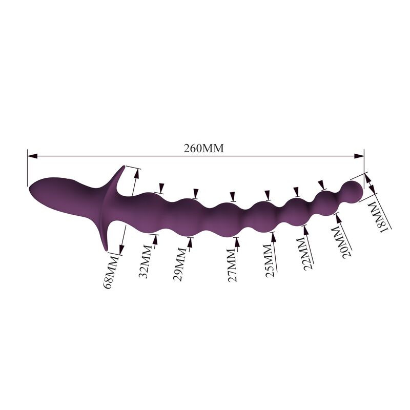 Pretty love - madison rechargeable anal vibrator 10 functions 5