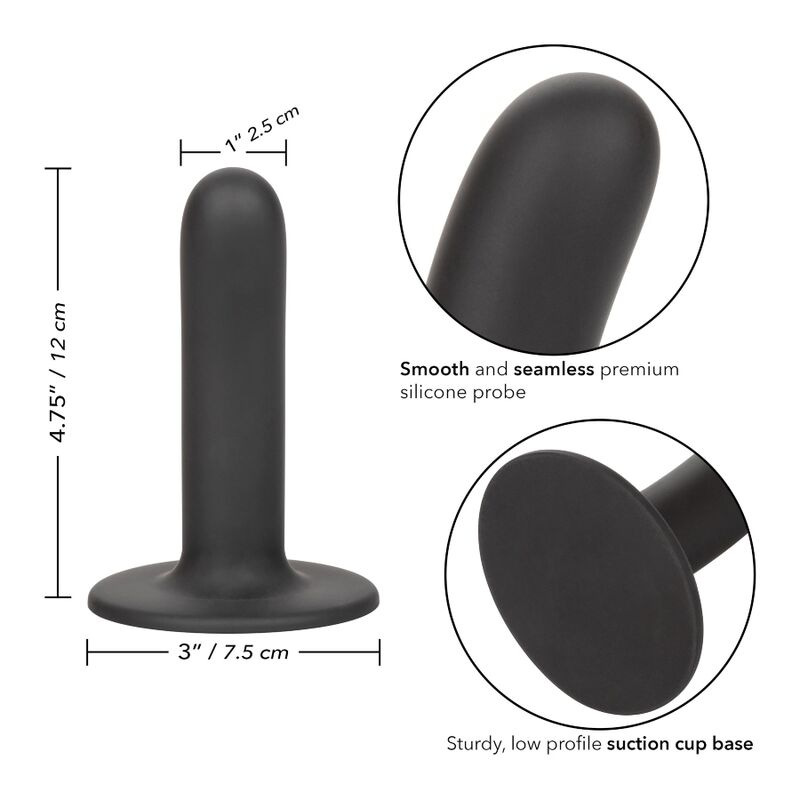 Calexotics - boundless dildo 12 cm harness compatible smooth 4