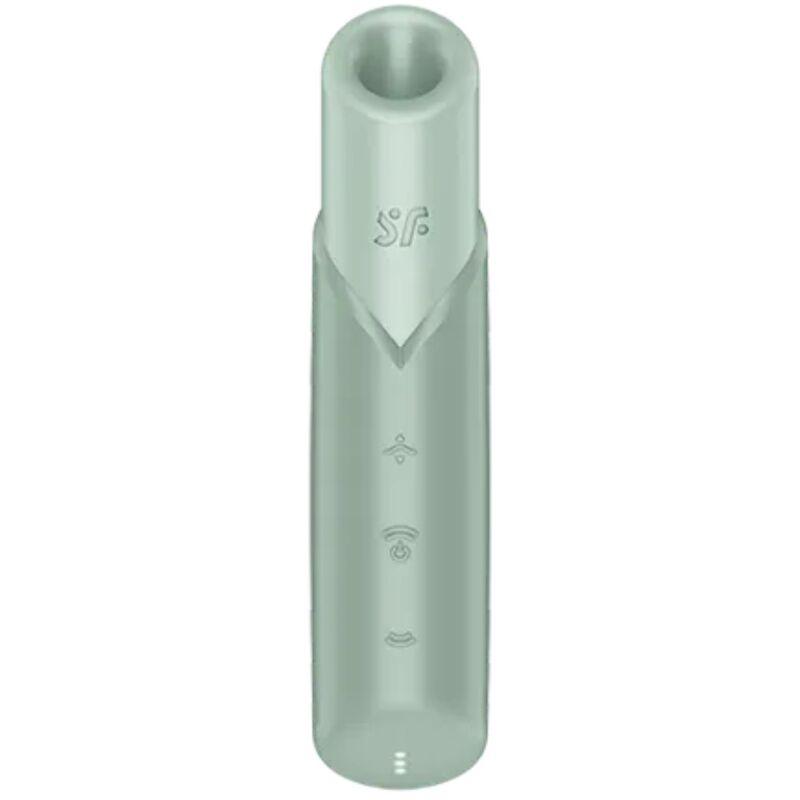 Satisfyer - naughty kiss wave clitoris stimulator aquamarine