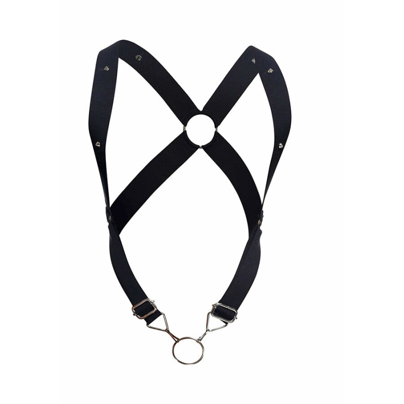 Mob - dngeon black cross back harness one size 5