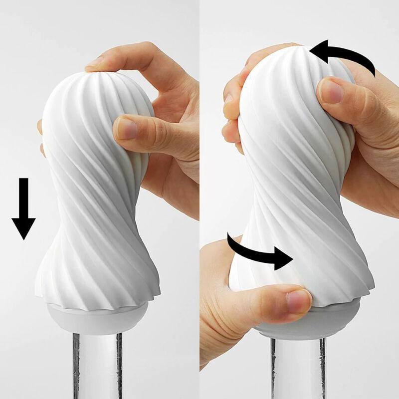Tenga Flex Fizzy Green Masturbator 4