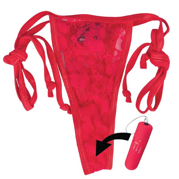 The Screaming O - Remote Control Panty Vibe Red - Vibračné Nohavičky 3