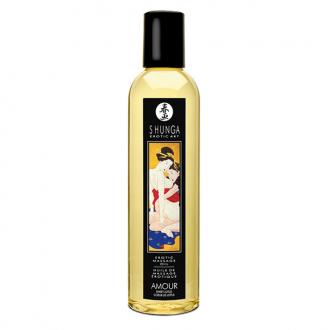 Shunga - Massage Oil Amour Sweet Lotus 250 Ml - Masážny Olej