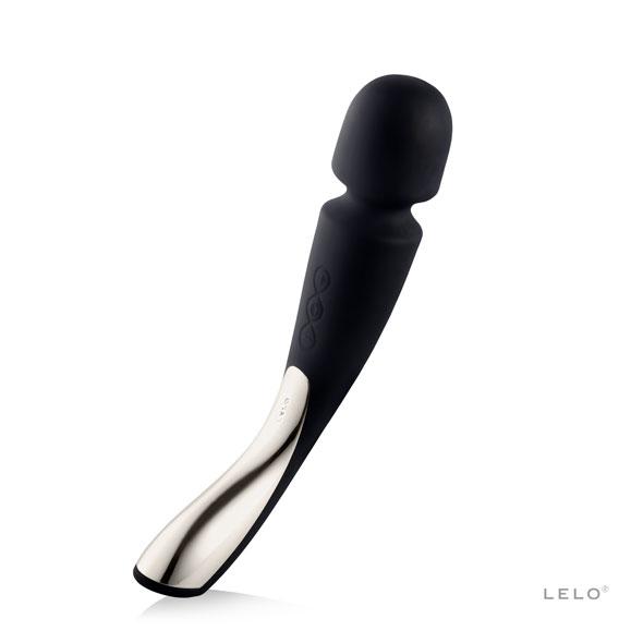 Lelo - Smart Wand Massager Medium Black - Masážna Hlavica
