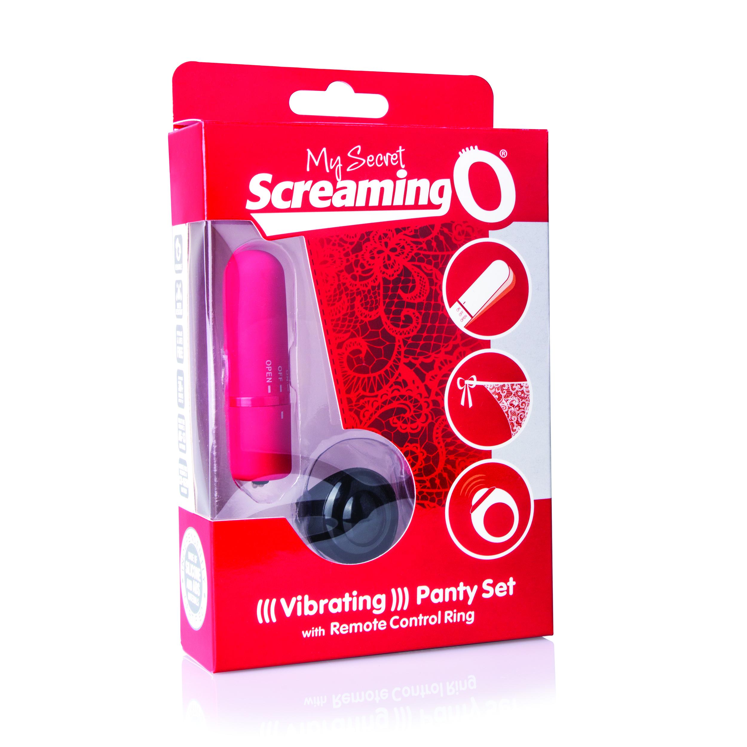 The Screaming O - Remote Control Panty Vibe Red - Vibračné Nohavičky 13
