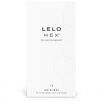 Lelo Hex Condoms Original 12 Pack - Kondómy