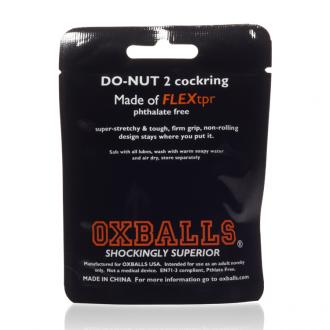 Oxballs - Do-Nut 2 Cockring Black