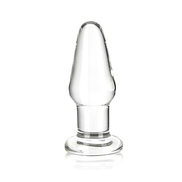 Glas - Glass Butt Plug 8,9 Cm - Sklenené Dildo, Análny Kolík