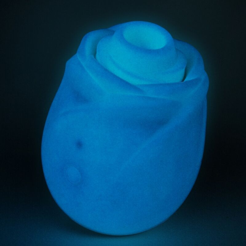 Romp - rose glow clitoral suction tool glow in the dark 9