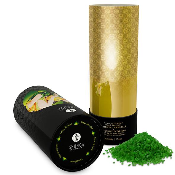 Shunga - Oriental Crystals Bath Salts Lotus Flower 500 Gram 5